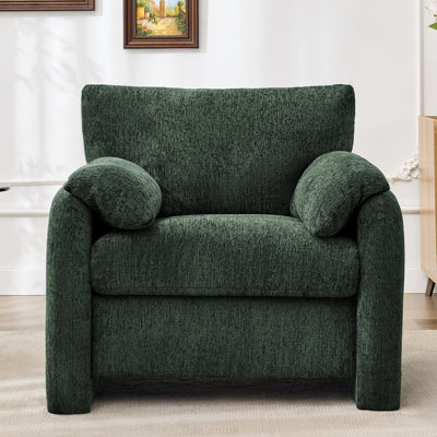 38.6" Oversized Armchair Upholstered Accent Chair For Living Room