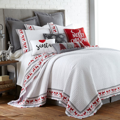 Ensemble de courtepointe Rudolph King