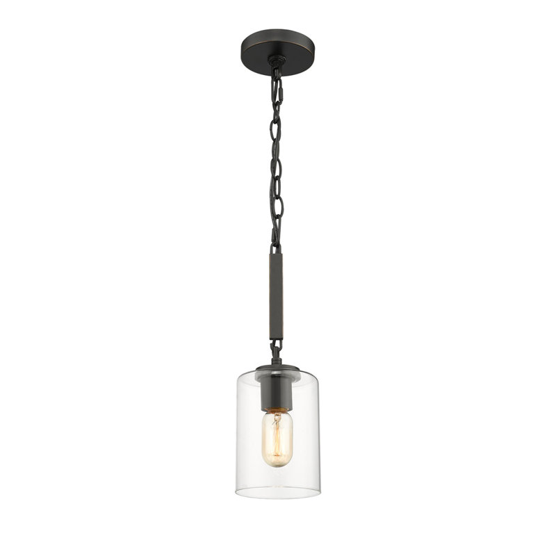Leithgow 1 - Light Black Single Pendant