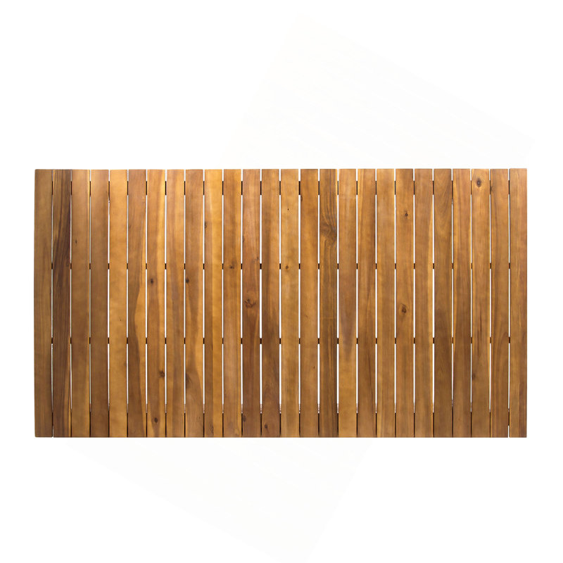 Outdoor 69" Solid Wood Dining Table