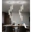 Lustre 1 lumière DEL moderne à intensité variable pour îlot de cuisine - noir-338324301-338324336-338324342