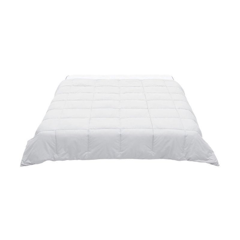 Polyester Solid Colour Duvet Cover, White, Single Duvet Cover