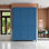 Armoire de cuisine autoportante surdimensionnée avec 6 portes réglables et plateaux coulissants Unacucina