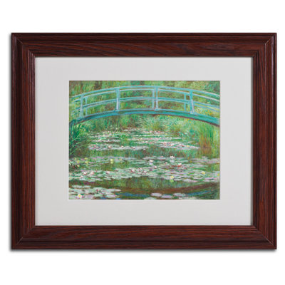 La Passerelle japonaise par Claude Monet - reproduction d'art sur toile