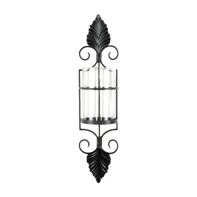 Applique murale colonne de fer wought