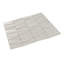 1" x 3" Glass Brick Joint Mosaic Wall and Floor Tile-60564829