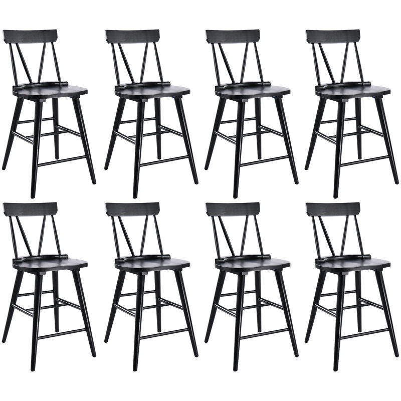 Chaise de tabouret de bar Brentyn, 8, Noir