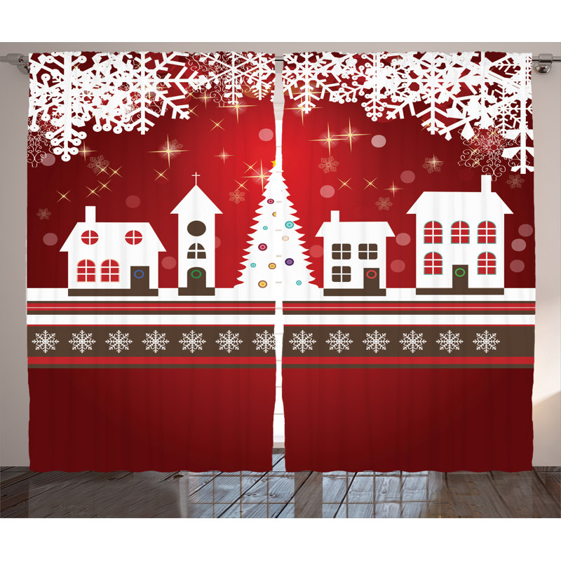 Semi Sheer Curtain Pair, 54" W x 96" L