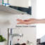 Adorian 640mm W 600mm H Surface Frameless Medicine Cabinet with Mirror and 2 Adjustable Shelves
