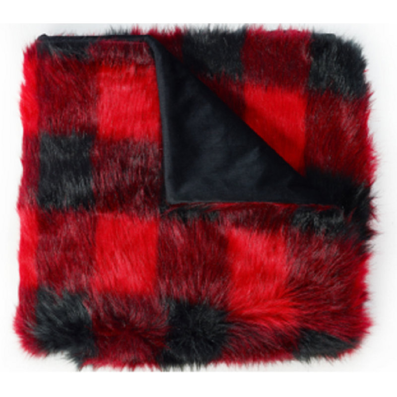 Machine Tufted Throw Blanket
