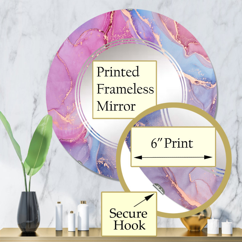 Miroir de salle de bain sans cadre, 32 po x 32 po
