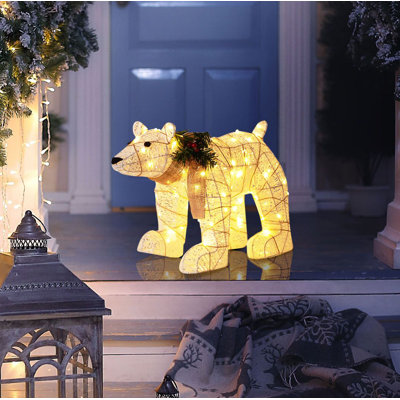 Beleuchtete Dekoration Bear