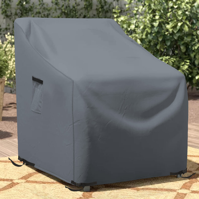 Heavy Duty Navy Blue Waterproof Outdoor Chair Cover
