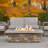 SEDONA Rectangle Concrete Propane or Natural Gas Fire Pit Table by Real Flame-24821690