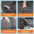 Manual Recliner Chair, Overstuffed Breathable Fabric Reclining Sofa with Side Pocket for Living Room-569865654