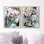 Fine Art Fashion Set High-Gloss Frameless Acrylic Glass Wall Art Floral & Botanical Print by Oliver Gal, Ready to Hang, 16 x 20-1003609754-1003609758