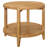 Isbell Round Solid Wood Side End Table