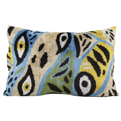 Billow Silk Velvet Pillow Cover And Insert