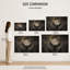 «Dark Fantasy Raven with Moon and Antler», impression sur toile tendue-636290850