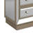 Fonzo Wood 3-Drawer Mirrored Accent Chest