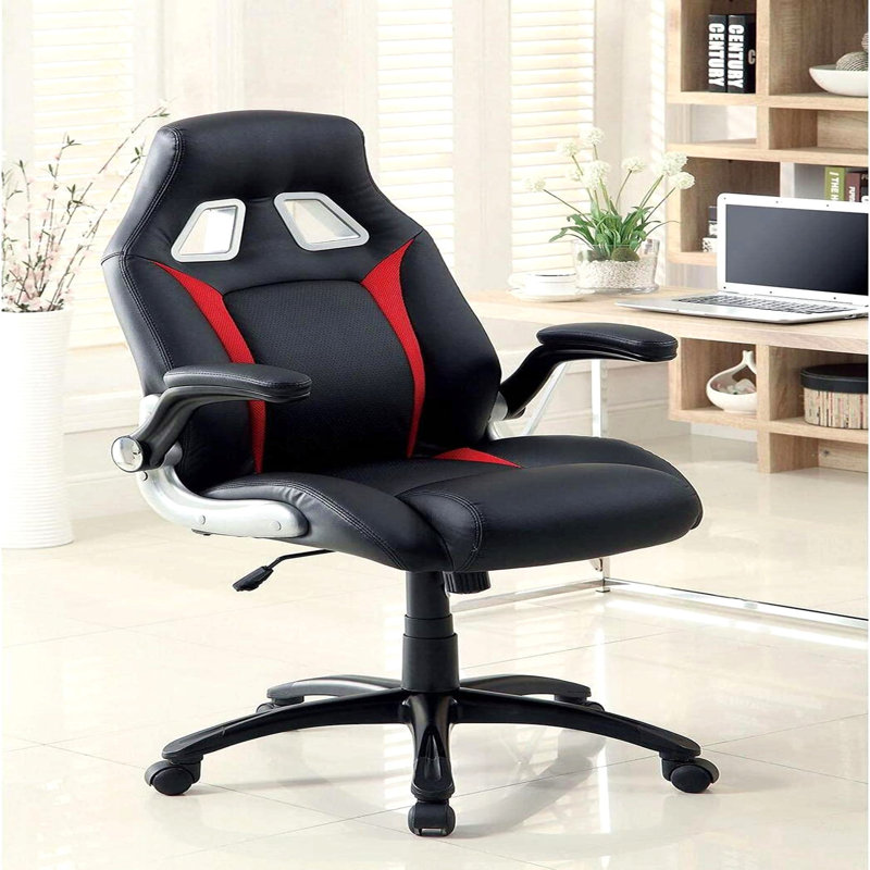 Élégante chaise de bureau rembourrée 1pc Comfort
