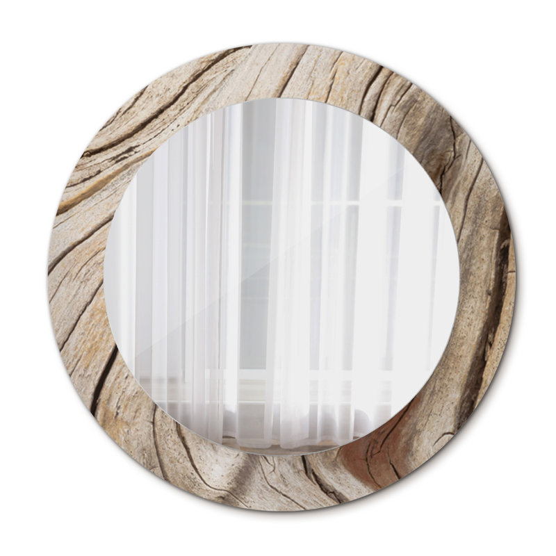 Huldar Glass Flat Wall Mirror