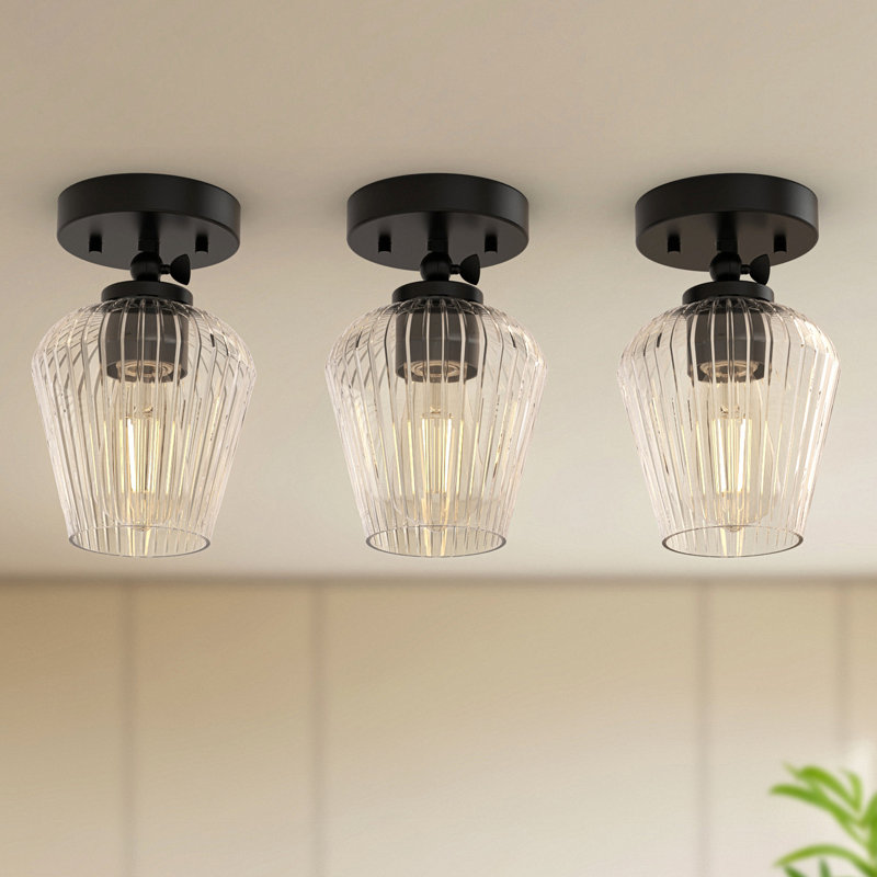 Luminaire suspendu pour applique murale 1 lumière Malinowski (paquet de 3)