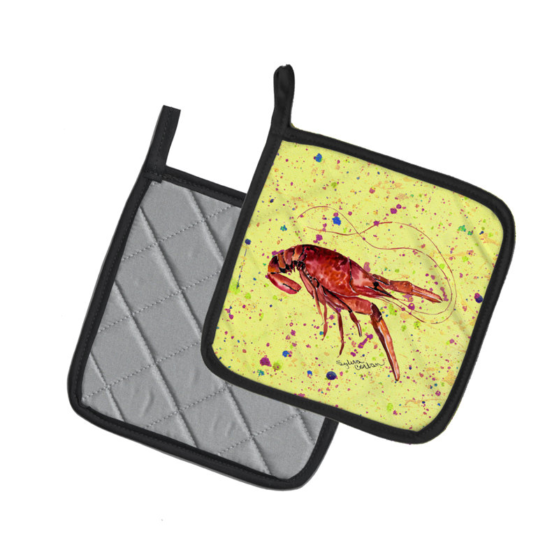 Cuisinier poignée caroline trésors Crawfish, Vert
