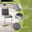 Tabouret de comptoir rembourré Mikale-1053507552-1053507566