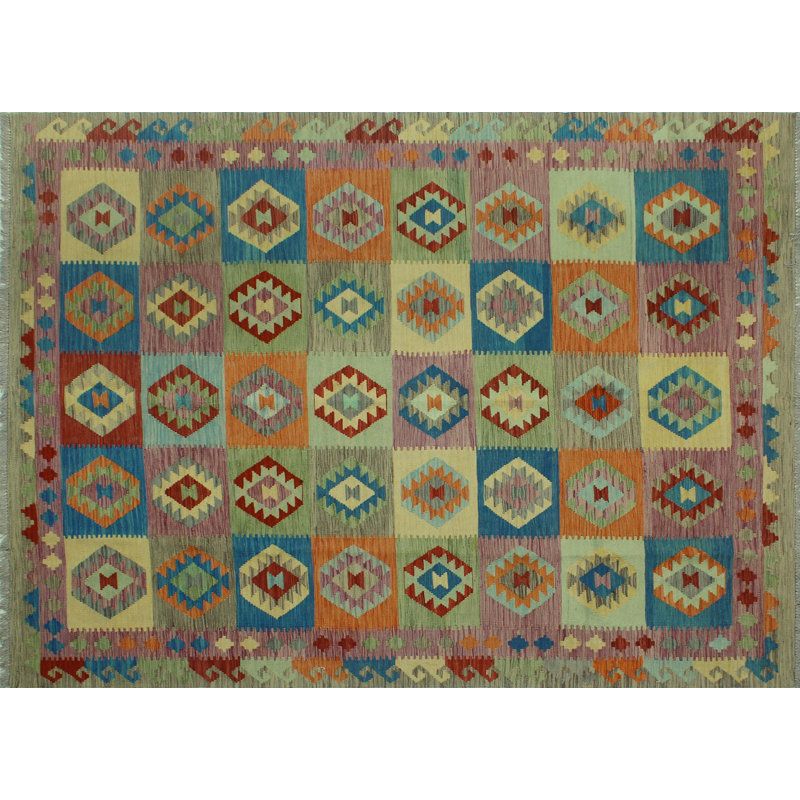 Tapis brun Winchester Kilim Ginata Lt.