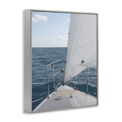 «Ship Bow View», art de la giclée encadrée par Susan Bryant be-948