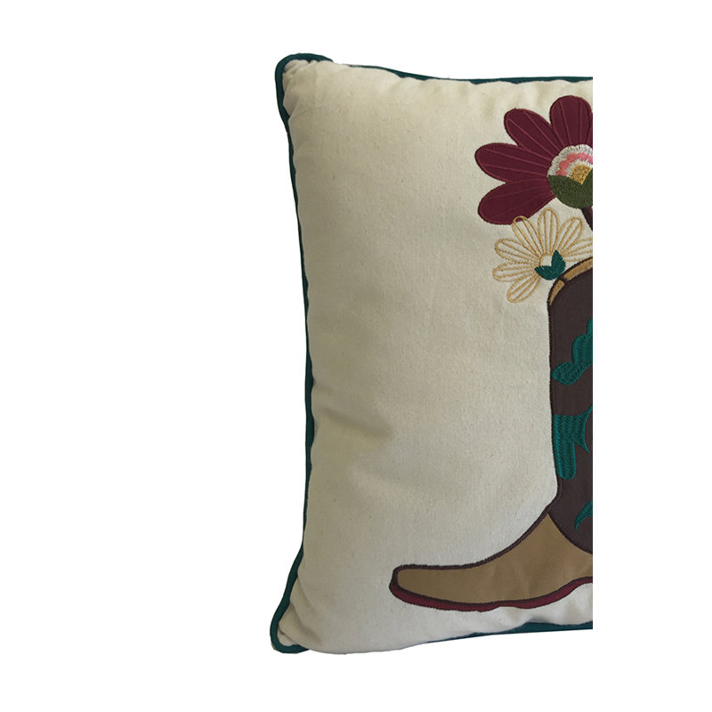 Jazz Boot Needlepoint Pillow