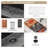 33'' L x 19'' W Undermount Workstation Stainless Steel Single Bowl Kitchen Sink with Cutting Board, Strainer, Sink Grid, Roll-up Rack and Colander