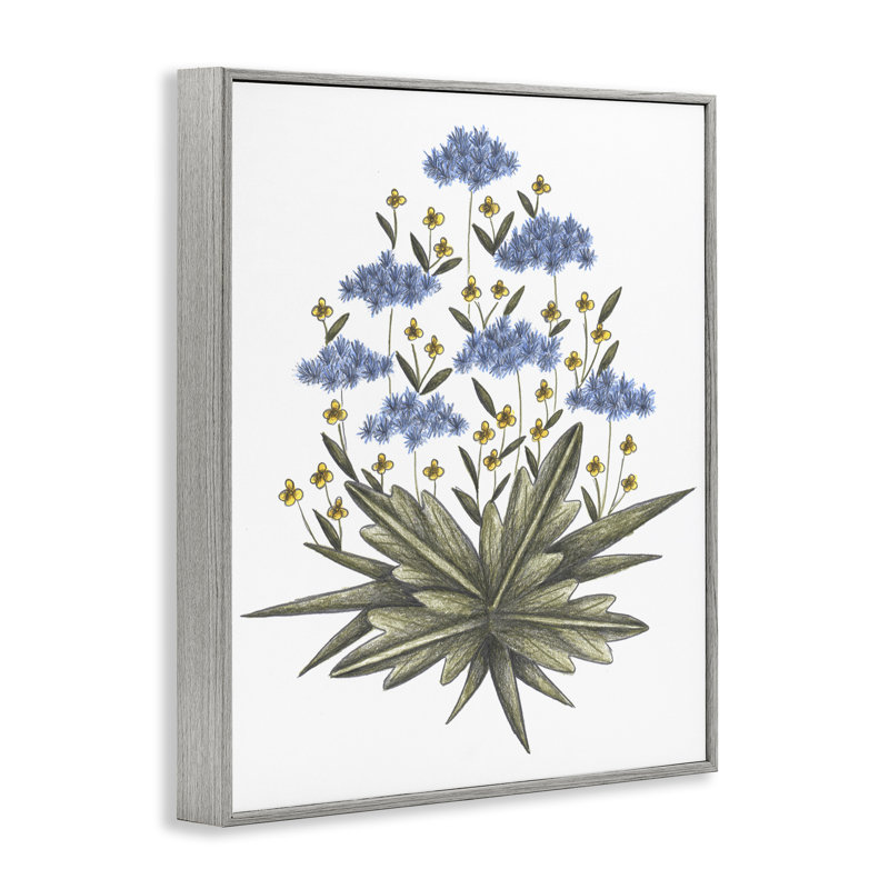 «Where Wild Flowers Bloom», estampe numérique, design par Cecilia Battaini, H 30 po x l 24 po, Estampe numérique Farmhouse