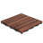 12'' L x 12'' W Wood Interlocking Deck Tile in Brown