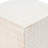 MGO Twist Shape Side Table, Wood-like texture