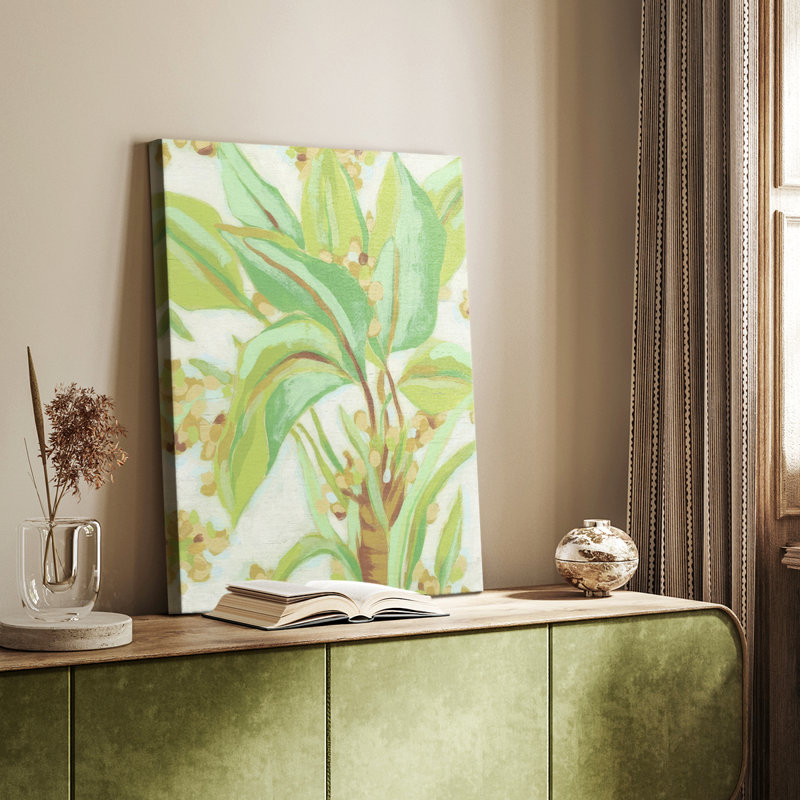 Fresque Island Leaf Fresco II, H 27 po x l 18 po