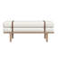 Banc rembourré Azayvion avec base en bois-1167479967