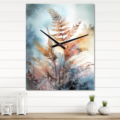 Horloge murale Fern Fantasia II