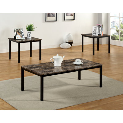 Ensemble de tables basses 3 pièces Matthau