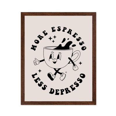Plus d'espresso, moins de café espresso