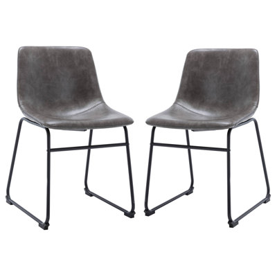 Chaise d'appoint rembourrée Halterman