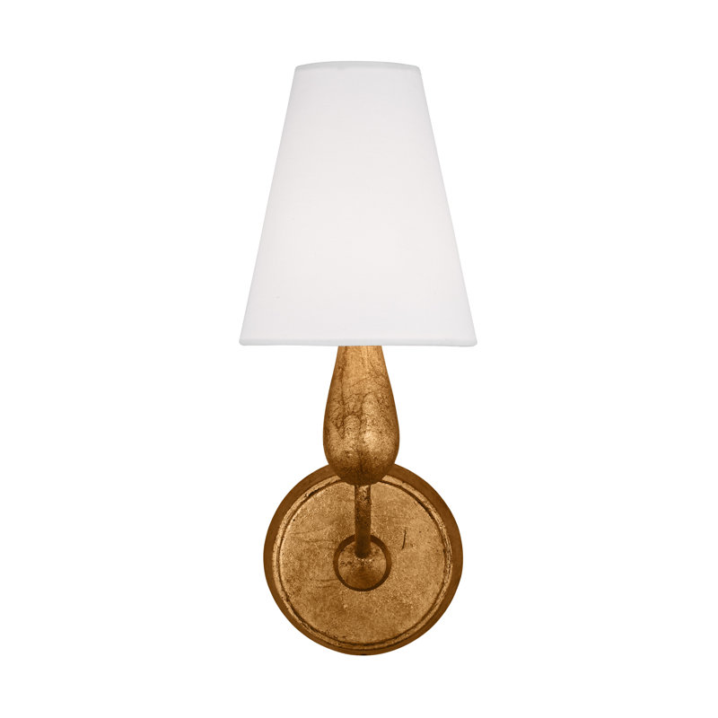 Petite applique 1 lumière, Or antique