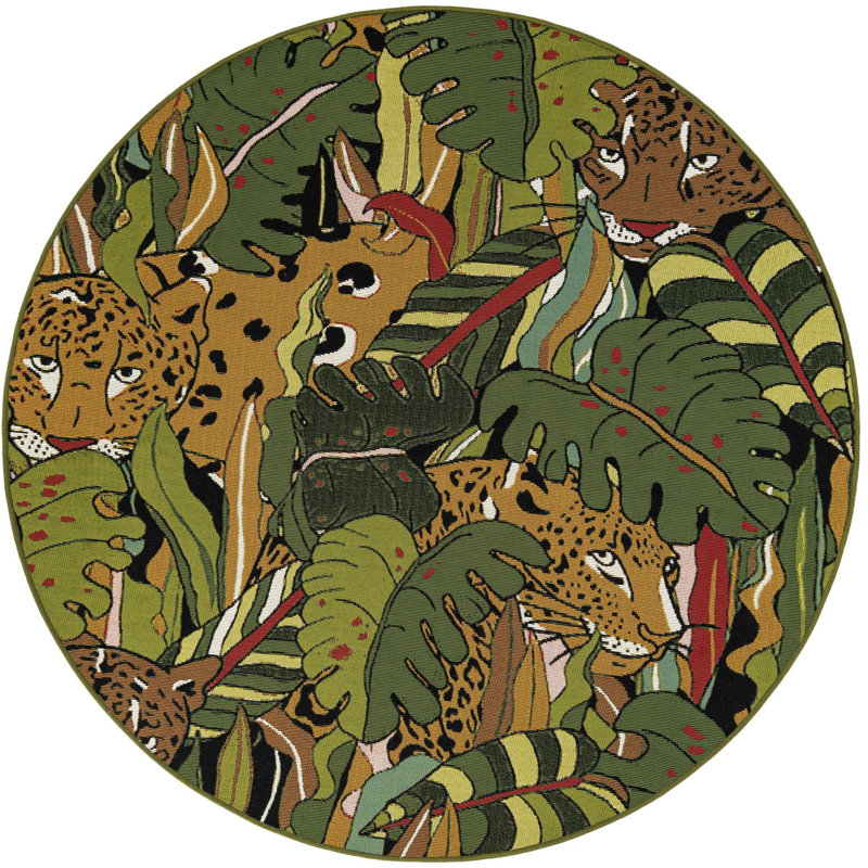 Canopy Taresha Rug, Round 5'1"