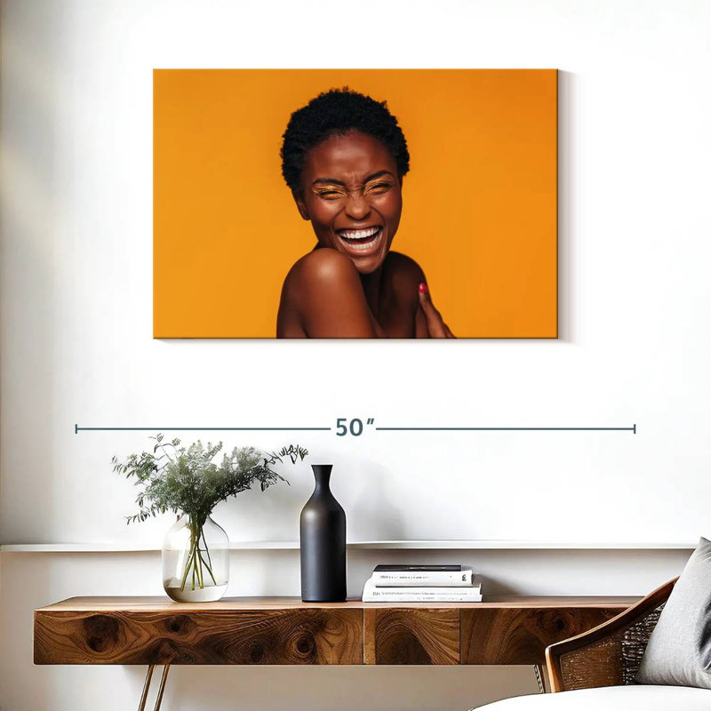 Shuttleworth Smiling Portrait, 24" H x 36" W