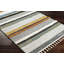 Tapis orange / jaune / gris tissé à la machine Northborough-733746773