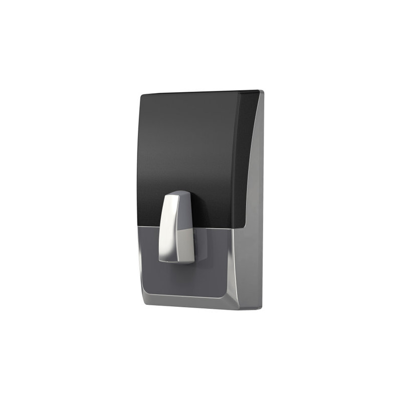 Encode Smart WiFi Deadbolt with Century Trim, Bright Chrome, Yes