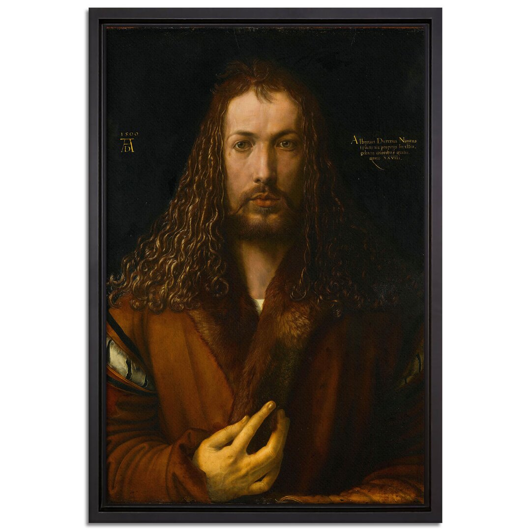 Gerahmtes Leinwandbild Self-Portrait von Albrecht Dürer