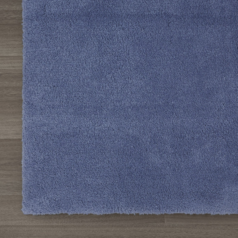 Bath Rugs_Unv_Poly_0.75, 24" L x 20" W, Navy