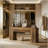 Rustic Farmhouse Console Table with Distressed Finish